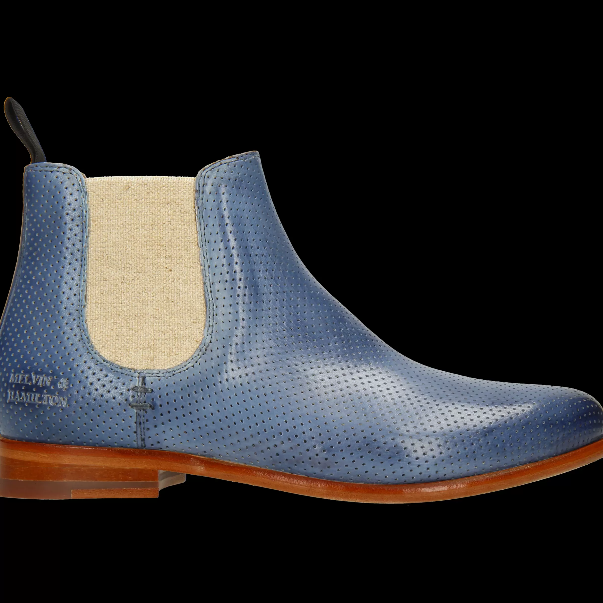 Melvin & Hamilton Enkellaarsjes<Selina 57 Blauw