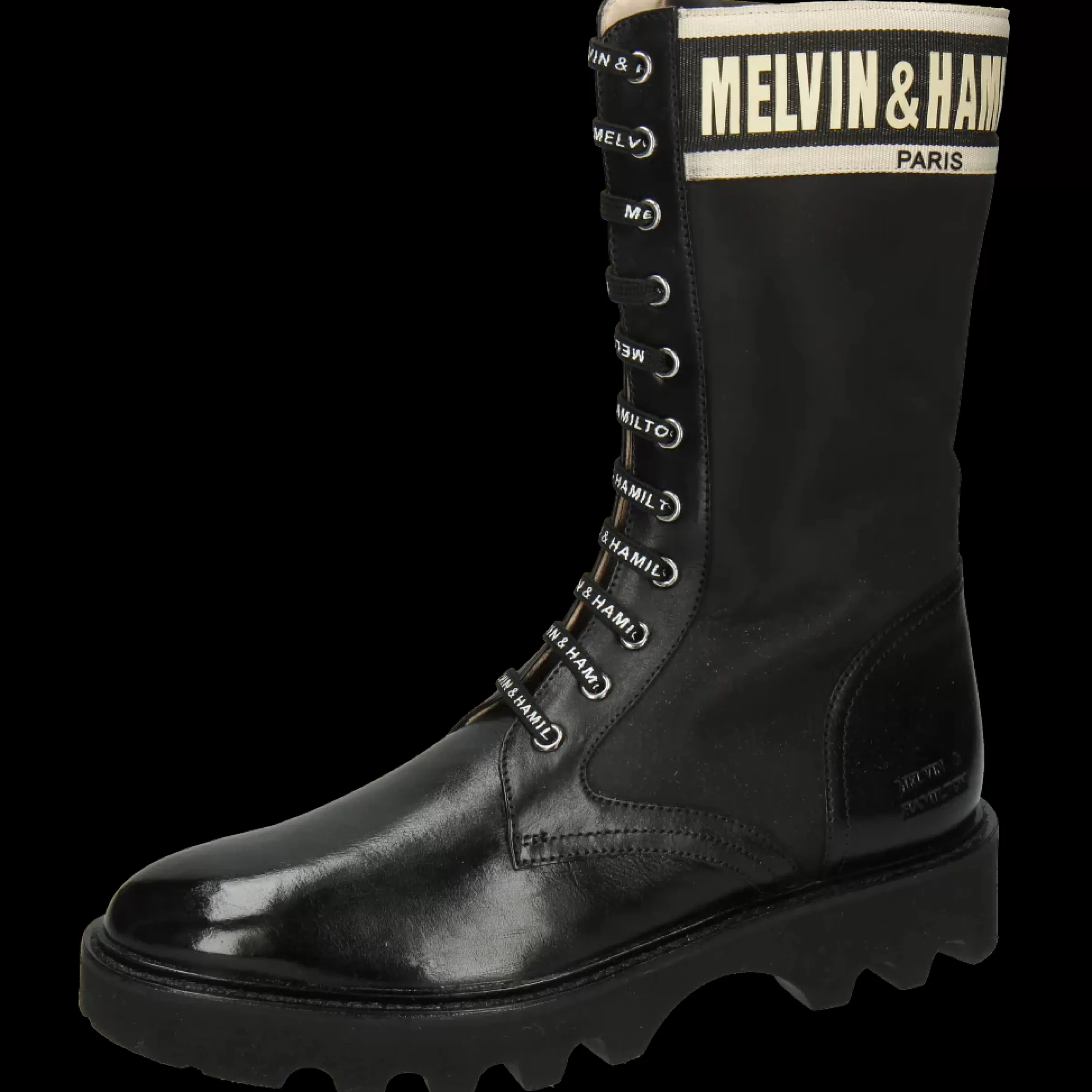 Melvin & Hamilton Laarzen<Selina 62 Zwart