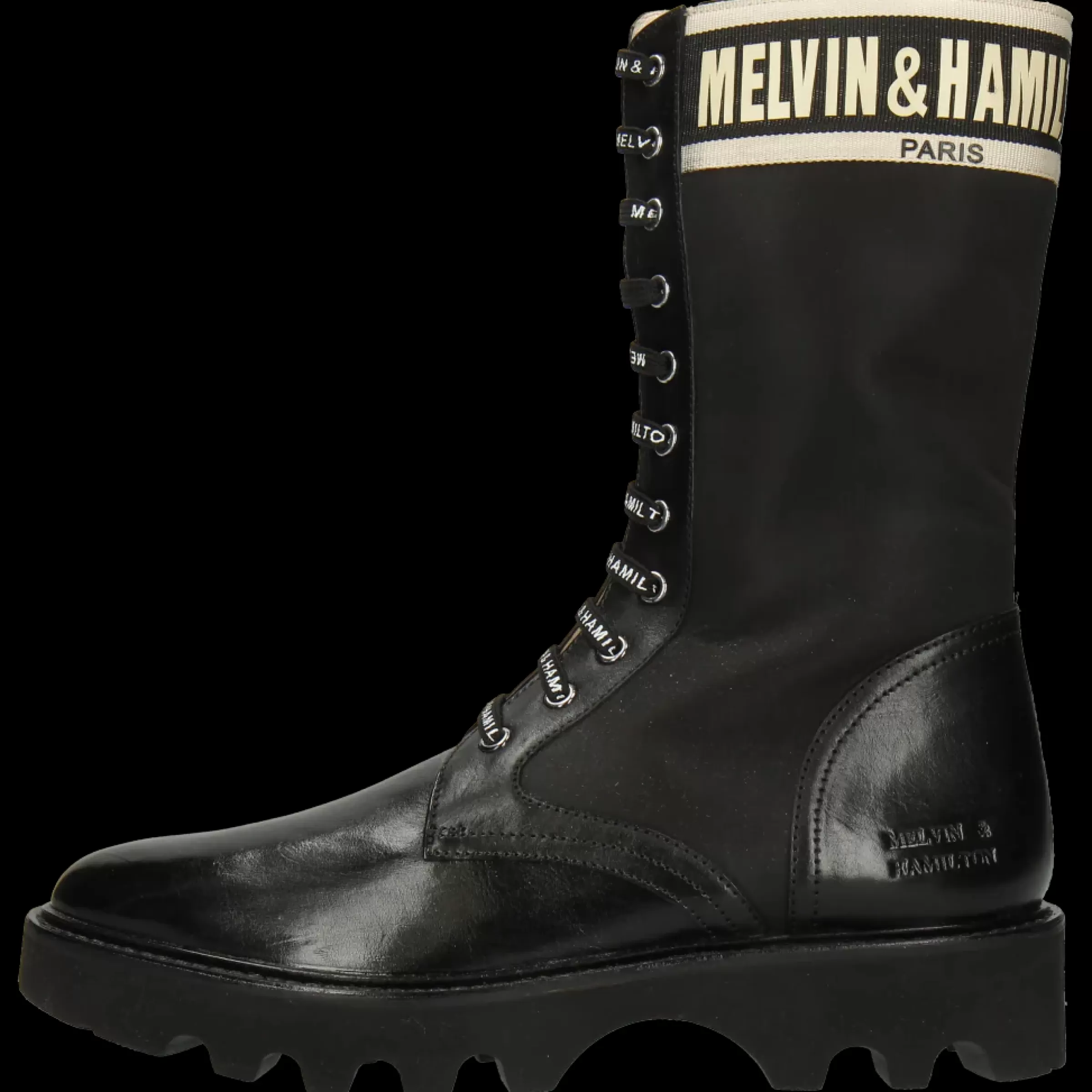 Melvin & Hamilton Laarzen<Selina 62 Zwart