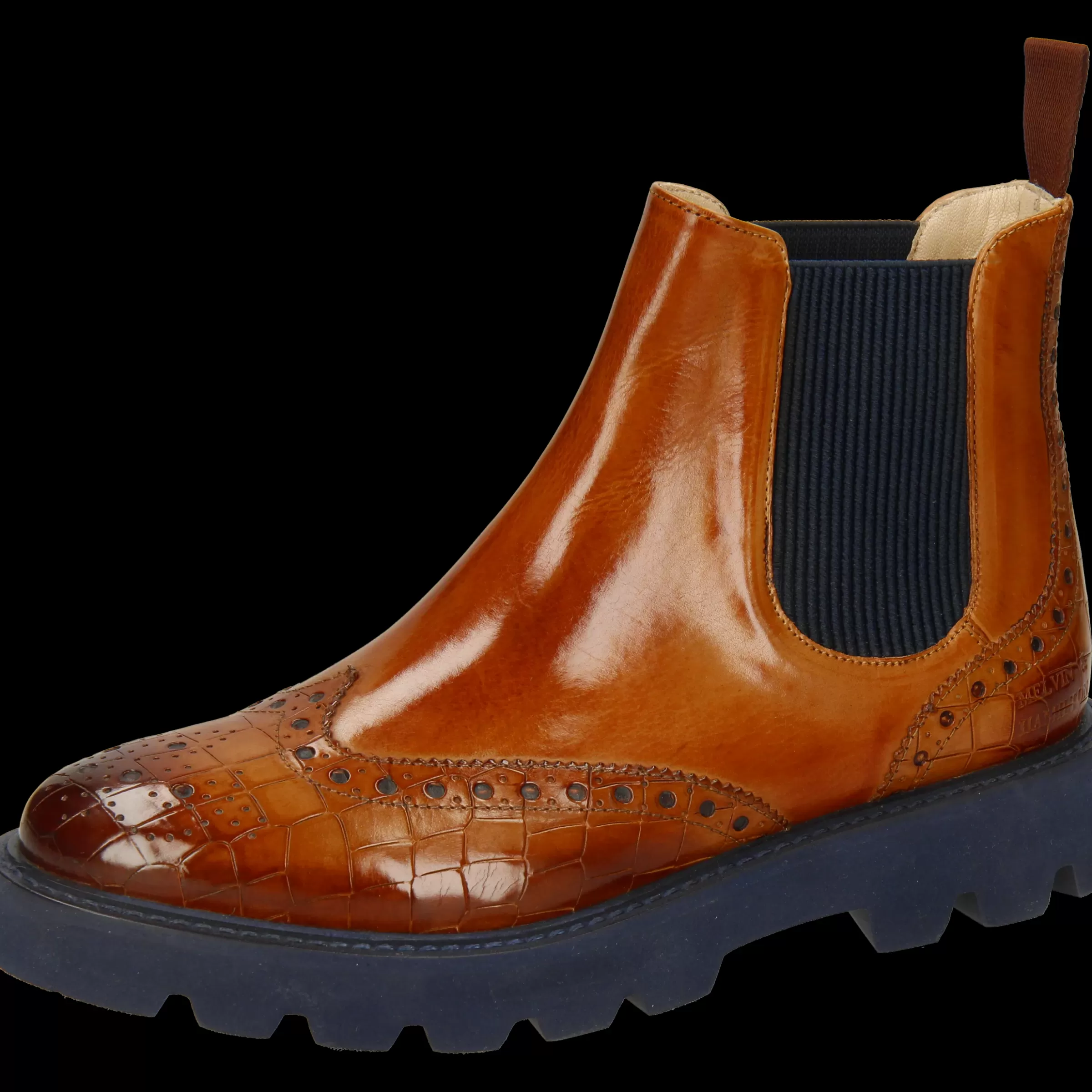 Melvin & Hamilton Enkellaarsjes<Selina 65 Bruin