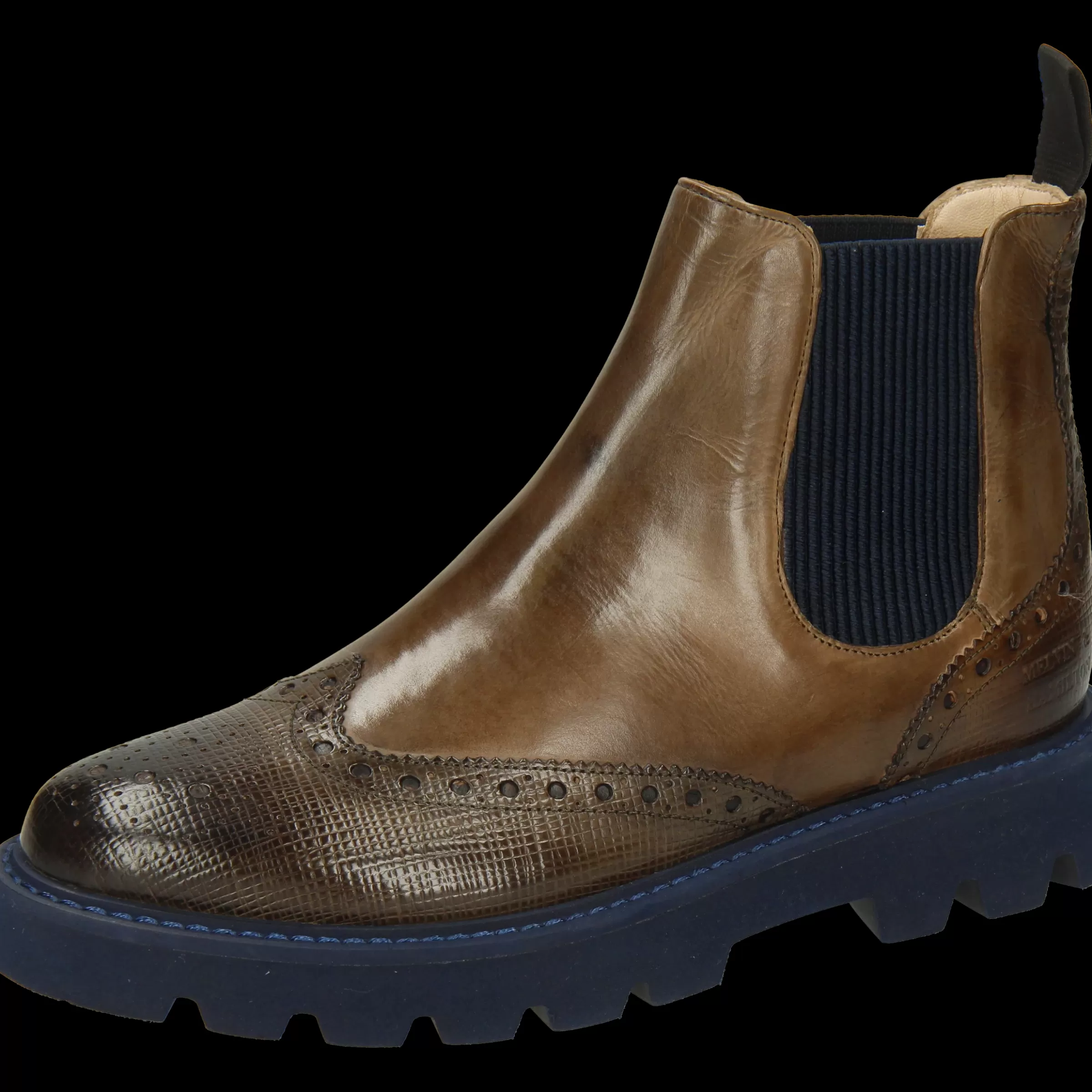Melvin & Hamilton Enkellaarsjes<Selina 65 Khaki