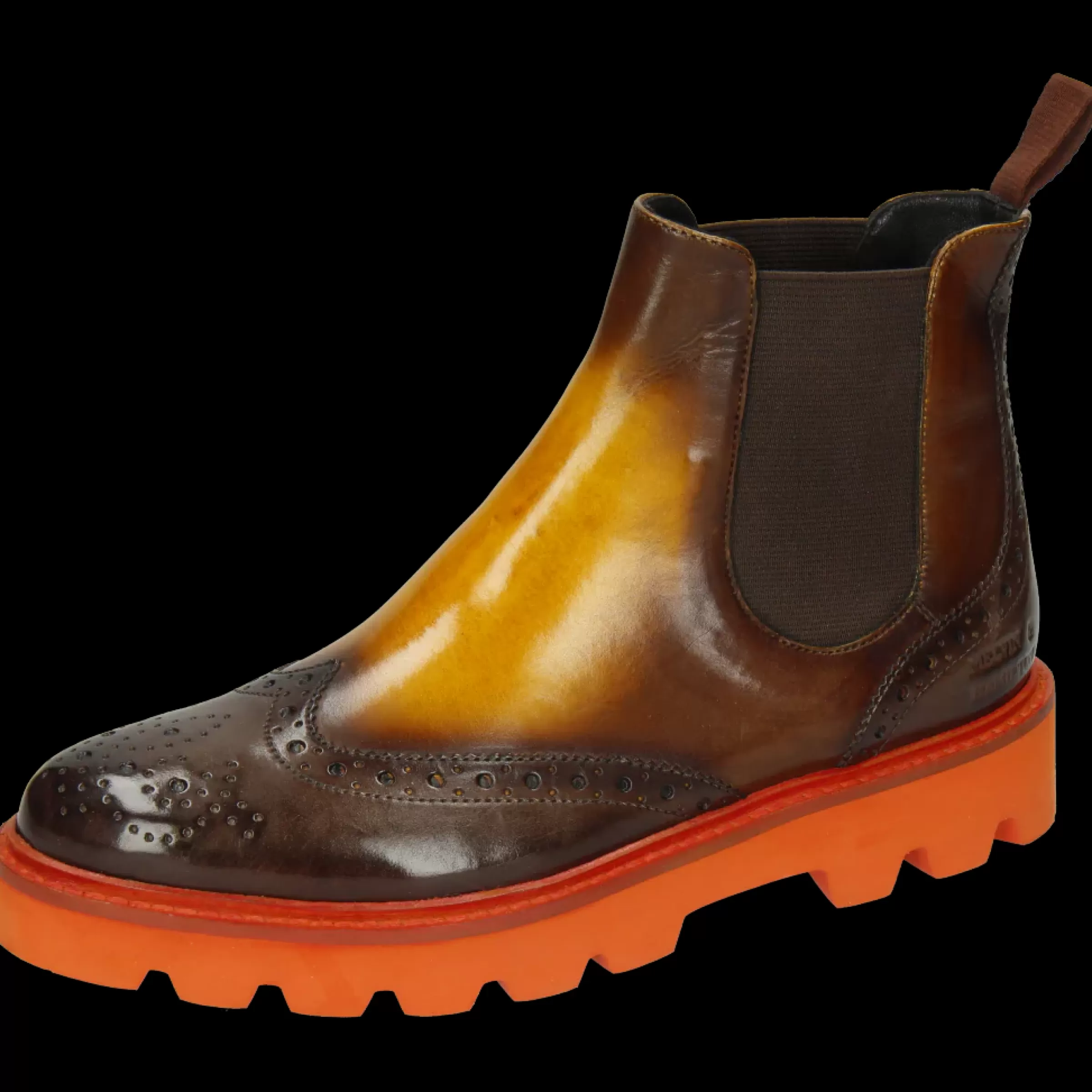Melvin & Hamilton Enkellaarsjes<Selina 65 Bruin