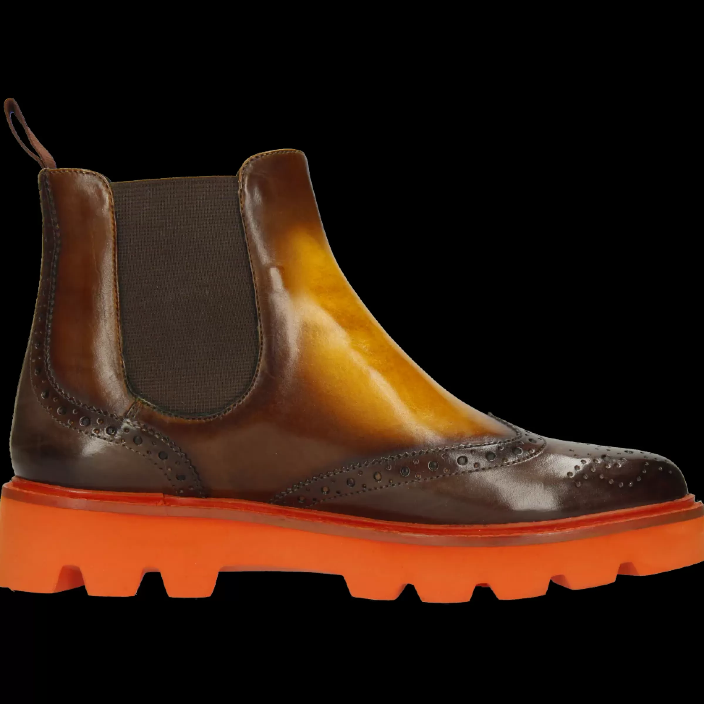 Melvin & Hamilton Enkellaarsjes<Selina 65 Bruin