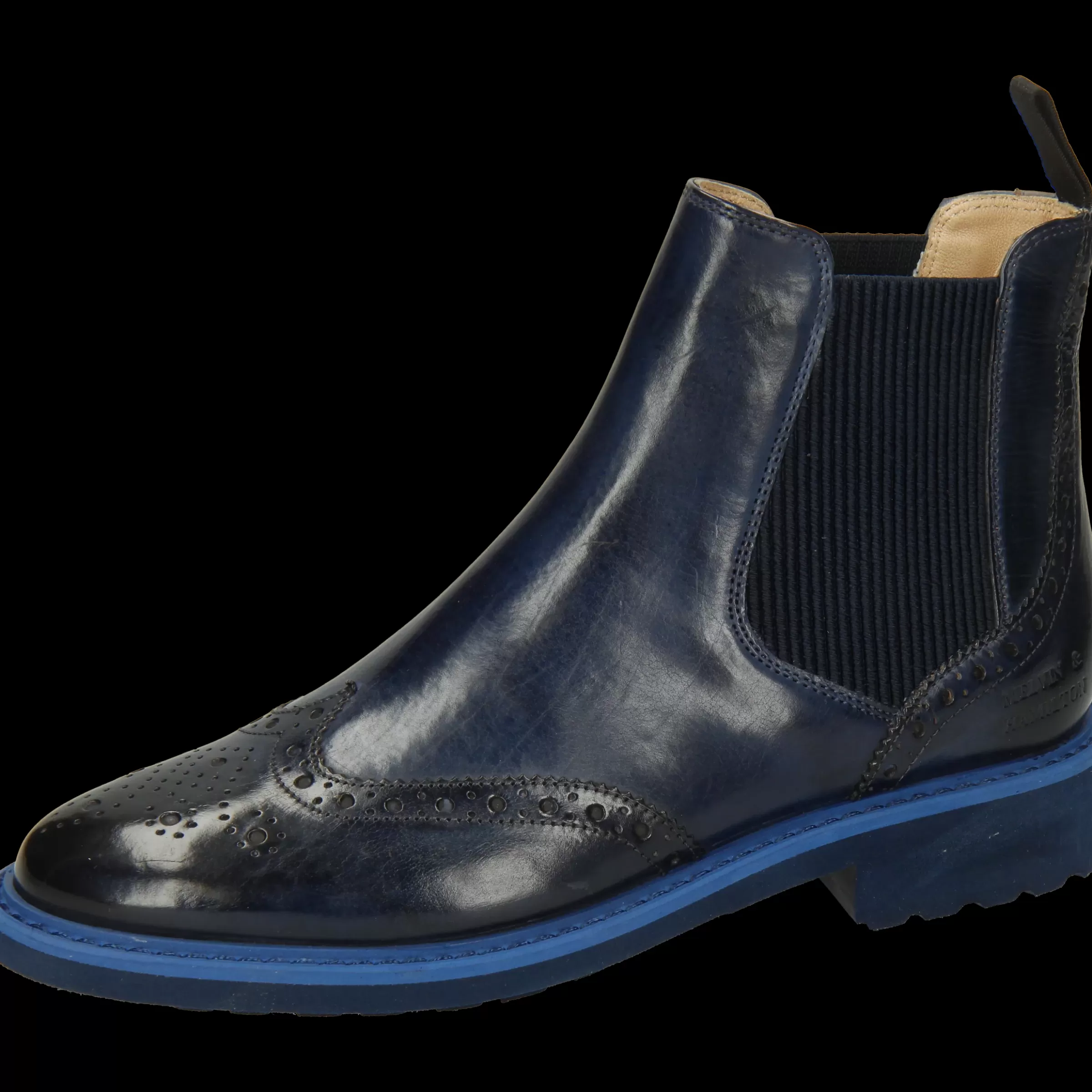 Melvin & Hamilton Enkellaarsjes<Selina 6 Blauw