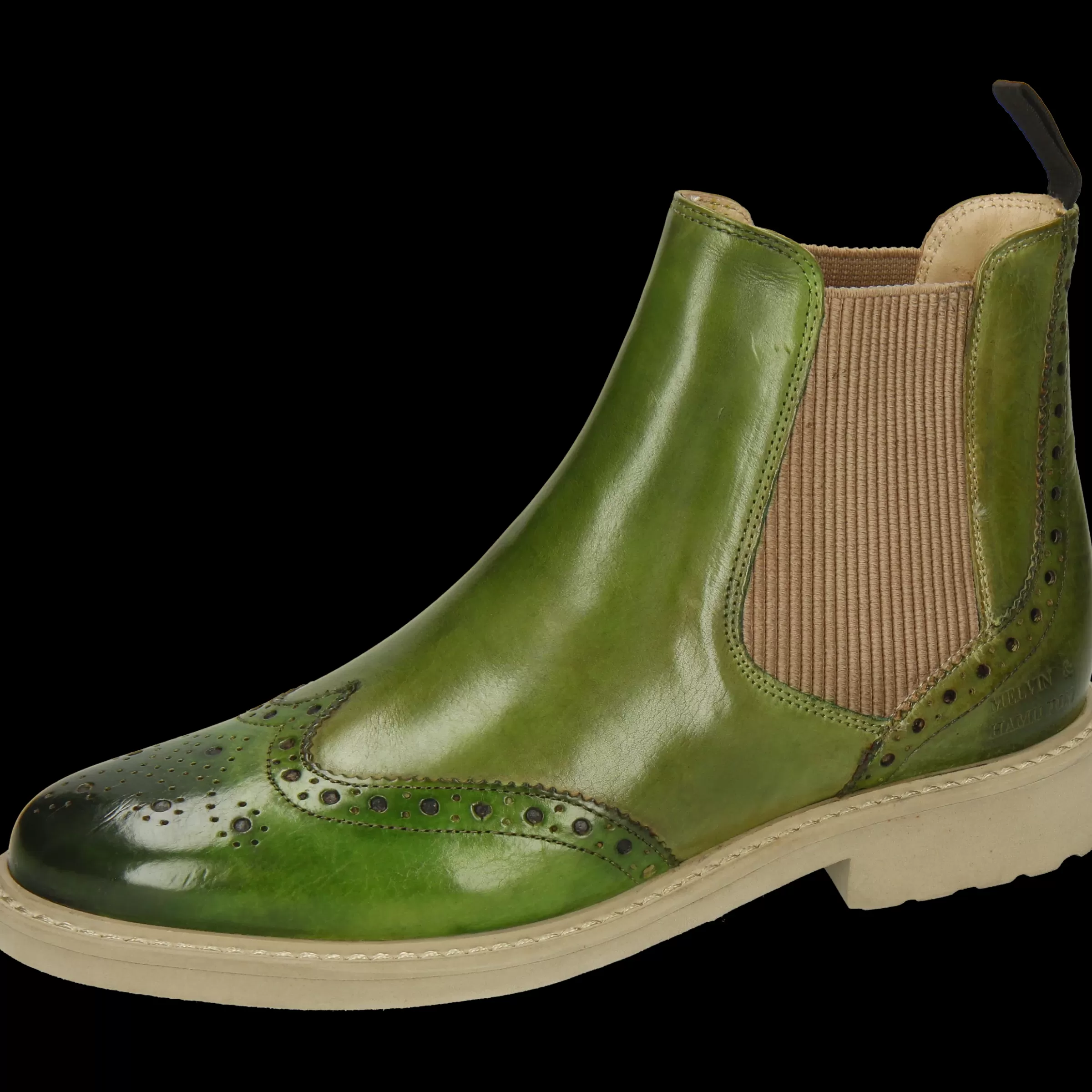 Melvin & Hamilton Enkellaarsjes<Selina 6 Groen