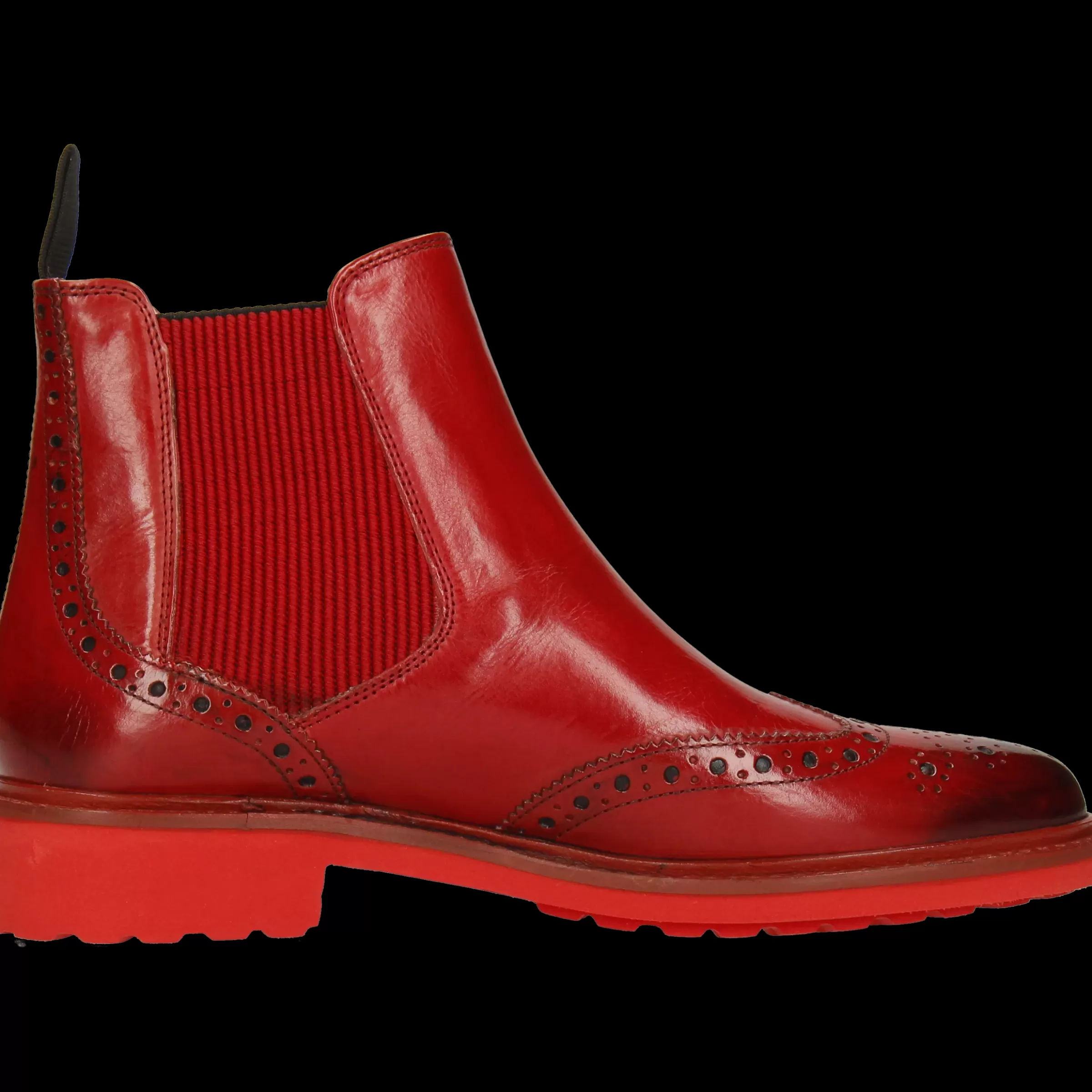 Melvin & Hamilton Enkellaarsjes<Selina 6 Rood