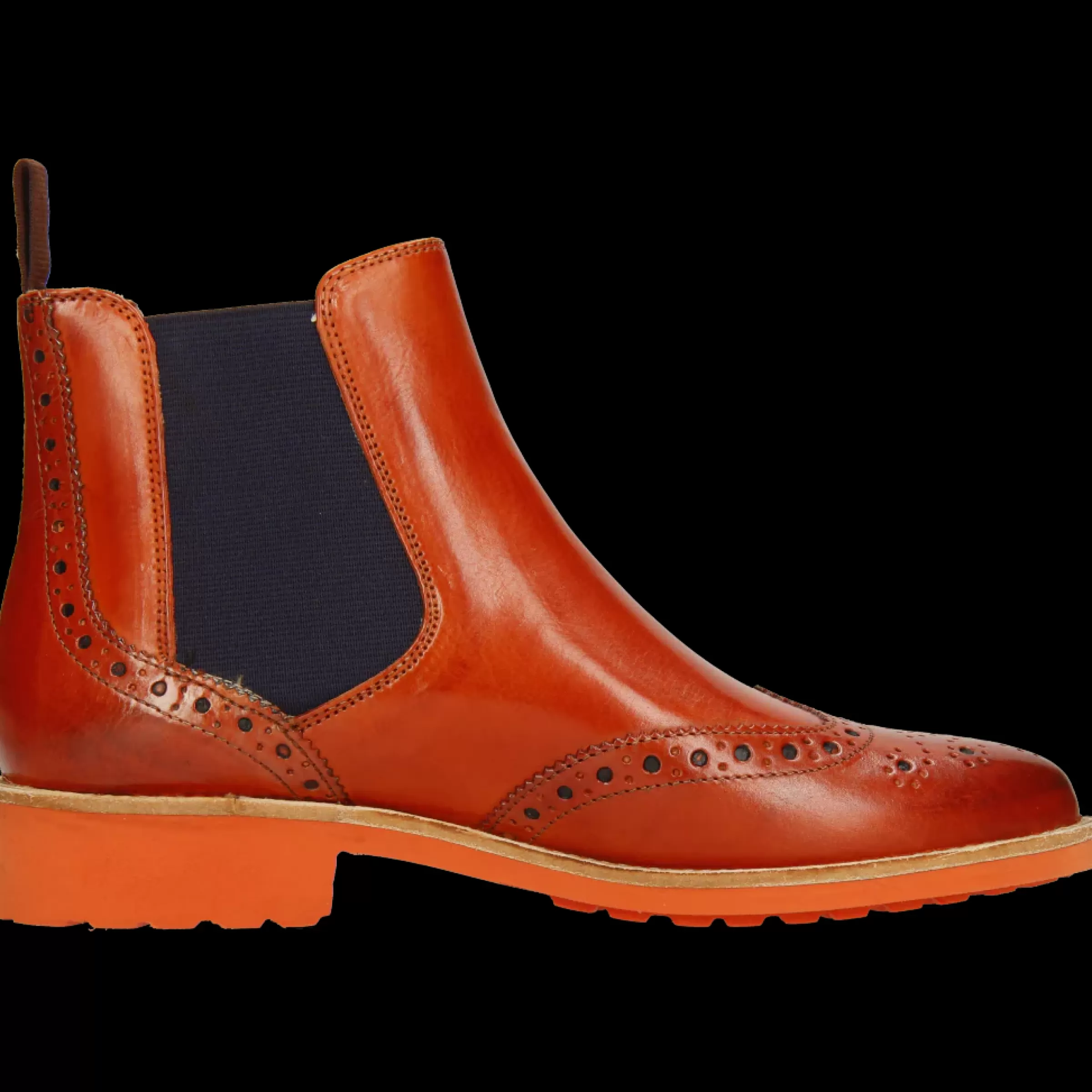 Melvin & Hamilton Enkellaarsjes<Selina 6 Oranje