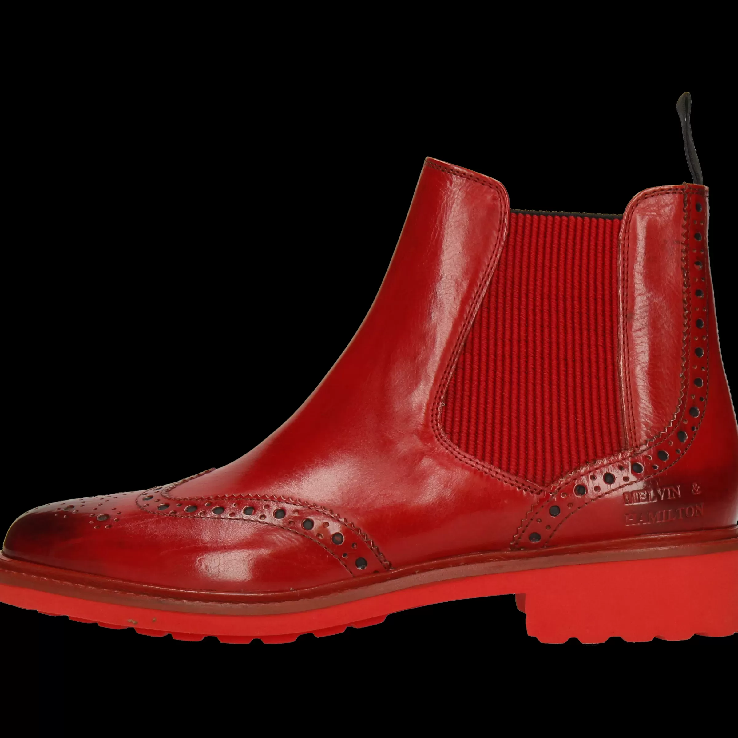 Melvin & Hamilton Enkellaarsjes<Selina 6 Rood