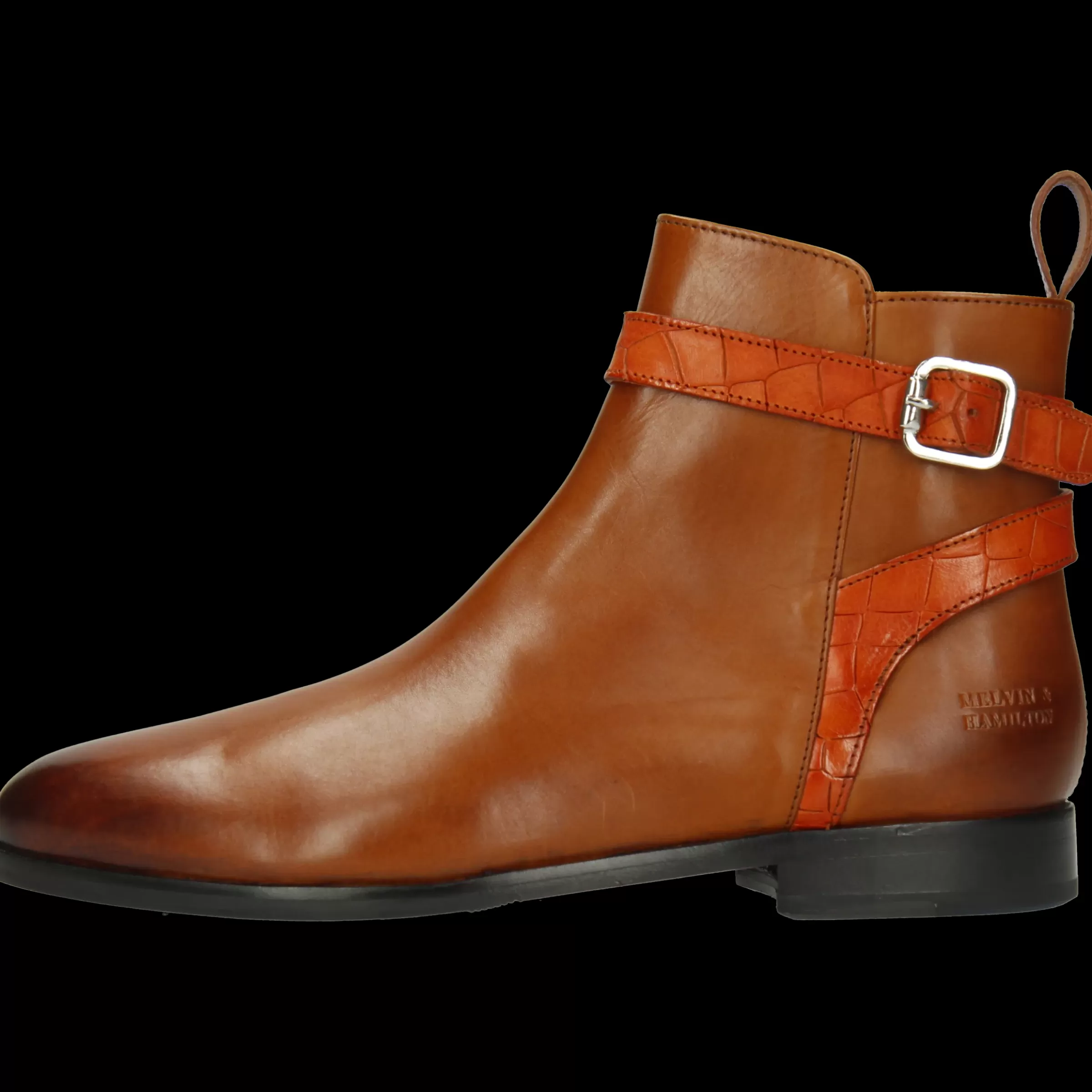 Melvin & Hamilton Enkellaarsjes<Susan 116 Bruin
