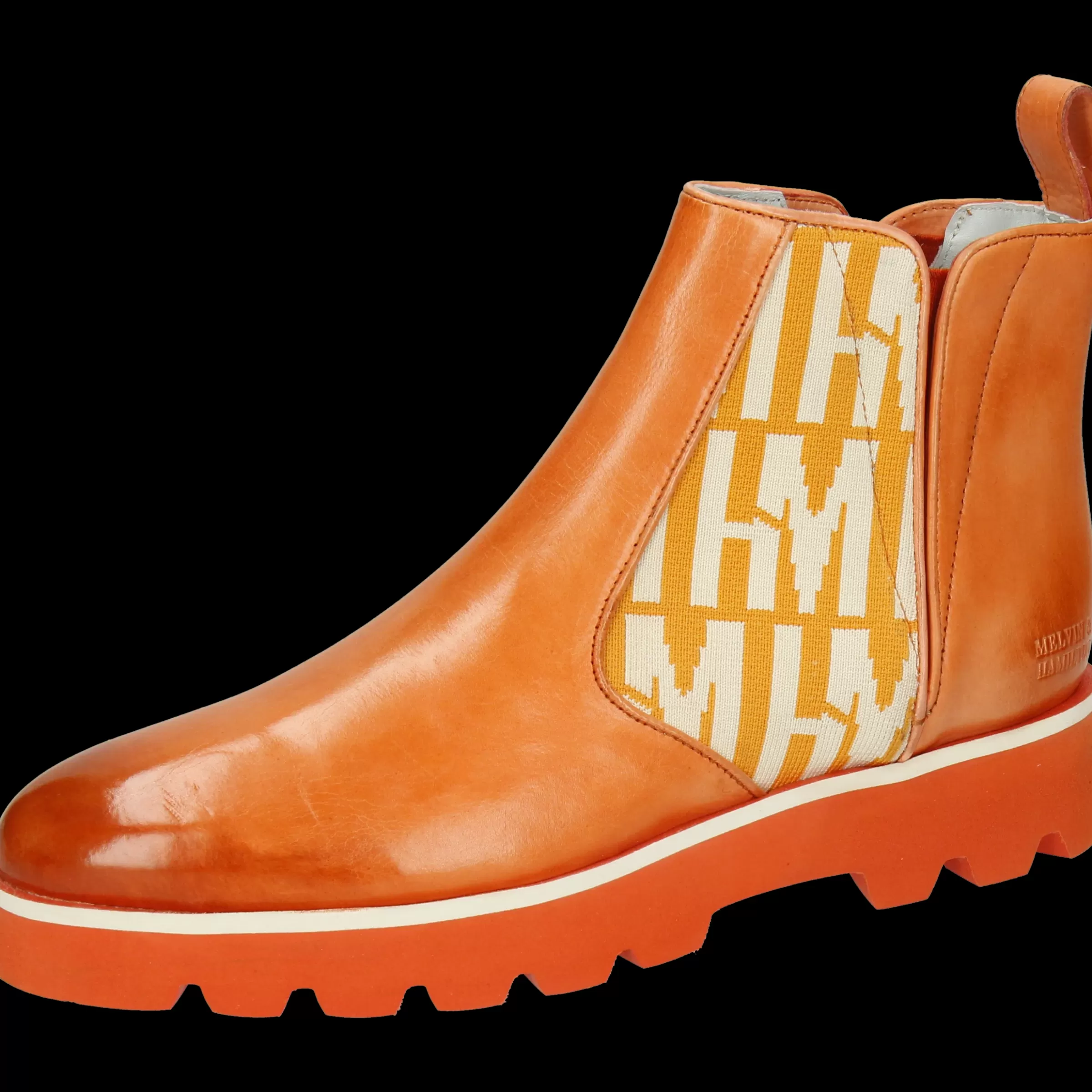 Melvin & Hamilton Enkellaarsjes<Susan 34 Oranje
