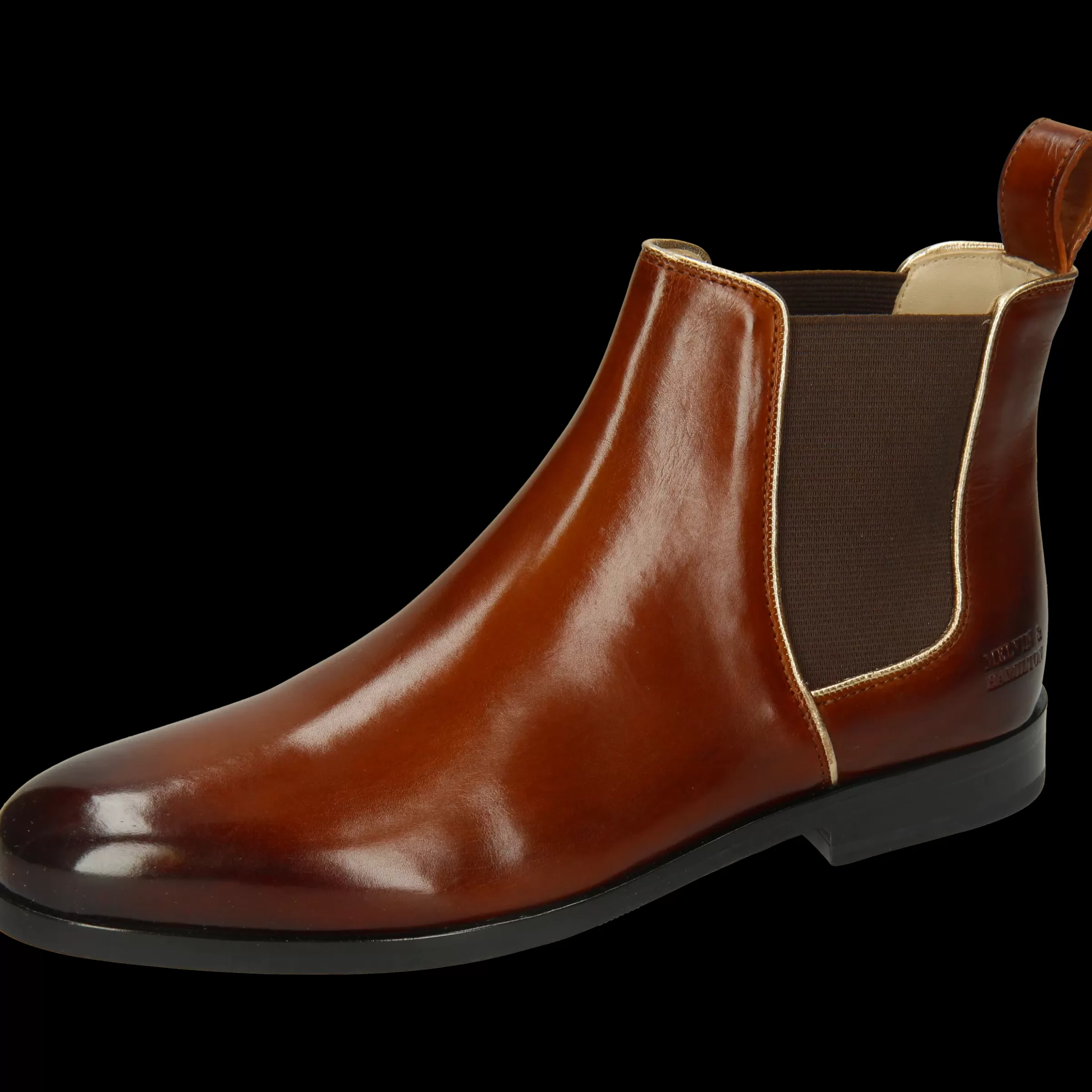 Melvin & Hamilton Enkellaarsjes<Susan 70 Bruin