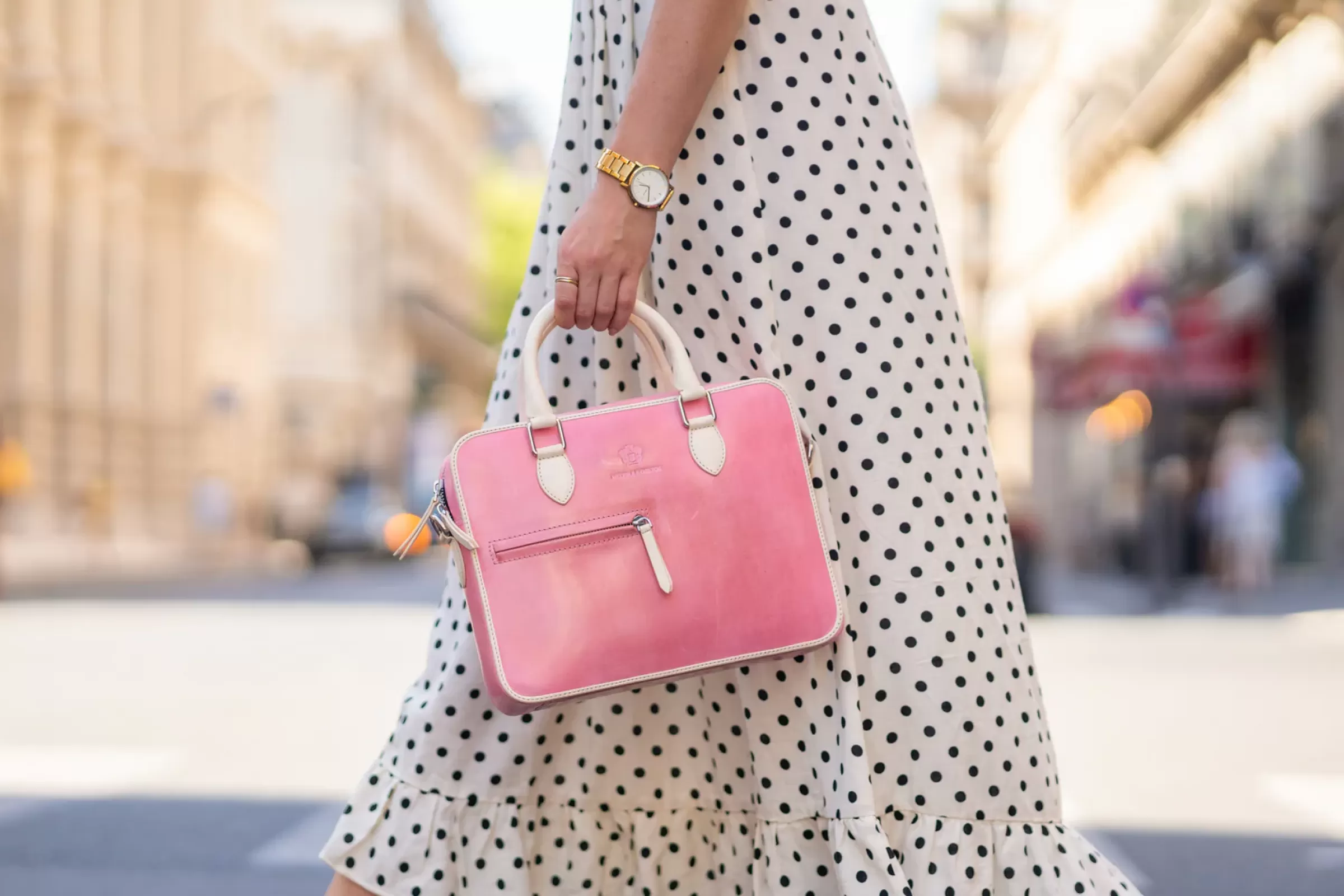 Melvin & Hamilton Handtassen<Vancouver Roze